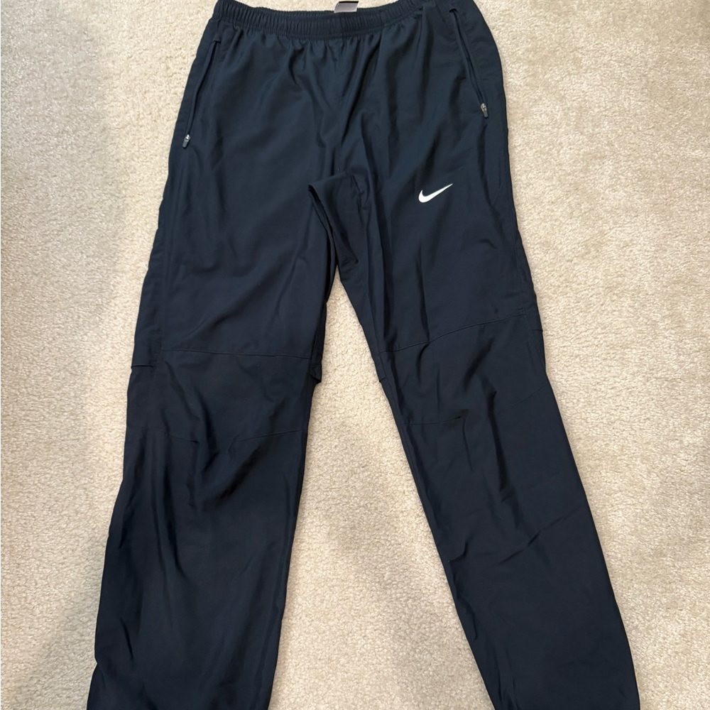 Nike warmup pants navy blue size medium